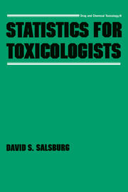 Statistics for Toxicologists book cover