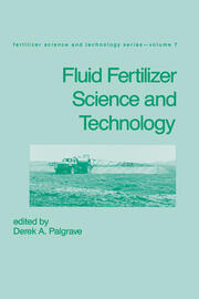 Fluid Fertilizer Science and Technology book cover
