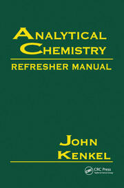Analytical Chemistry Refresher Manual book cover
