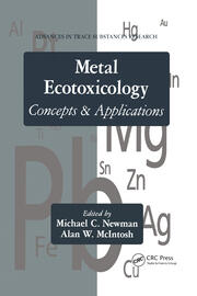 Metal Ecotoxicology Concepts and Applications book cover