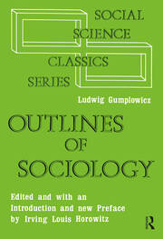 Outlines of Sociology book cover