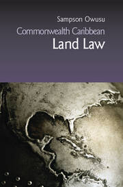 Commonwealth Caribbean Land Law book cover