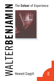 Walter Benjamin: The Colour of Experience book cover