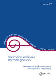 Harmonic Analysis on Free Groups book cover