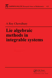 Lie Algebraic Methods in Integrable Systems book cover
