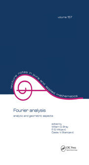 Fourier Analysis: Analytic and Geometric Aspects book cover