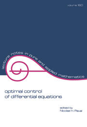 Optimal Control of Differential Equations book cover