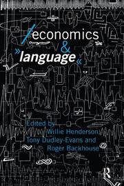 Economics and Language book cover