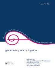 Geometry and Physics book cover