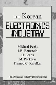 The Korean Electronics Industry book cover