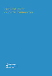 Crustacean Egg Production book cover