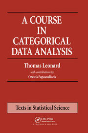 A Course in Categorical Data Analysis book cover