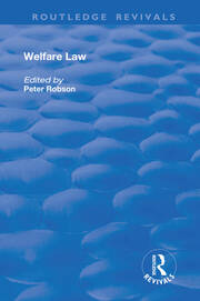 Welfare Law book cover