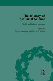 The History of Actuarial Science IX book cover