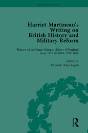 Harriet Martineau's Writing on British History and Military Reform, vol 1 book cover