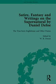 Satire, Fantasy and Writings on the Supernatural by Daniel Defoe, Part I Vol 1 book cover