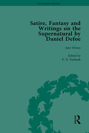 Satire, Fantasy and Writings on the Supernatural by Daniel Defoe, Part I Vol 2 book cover