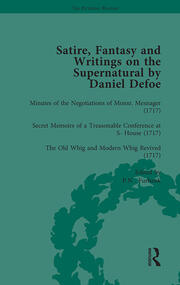 Satire, Fantasy and Writings on the Supernatural by Daniel Defoe, Part I Vol 4 book cover