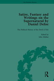 Satire, Fantasy and Writings on the Supernatural by Daniel Defoe, Part II vol 6 book cover