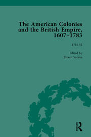 The American Colonies and the British Empire, 1607-1783, Part I Vol 3 book cover