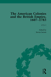 The American Colonies and the British Empire, 1607-1783, Part II vol 7 book cover