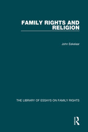 Family Rights and Religion book cover