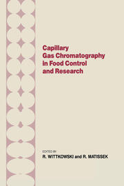 Capillary Gas Chromotography in Food Control and Research book cover