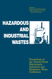 Hazardous and Industrial Waste Proceedings, 29th Mid-Atlantic Conference book cover