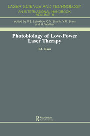 Photobiology Of Low-Power Lase book cover