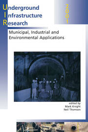 Underground Infrastructure Research book cover