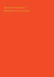 History of Carcinology book cover