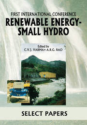 Renewable Energy - Small Hydro book cover