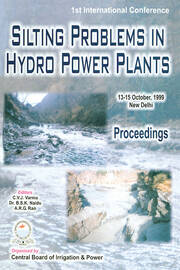 Silting Problems in Hydro Power Plants: Proceedings of the First International Conference, New Delhi, India, 13-15th October 1999 book cover