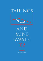 Tailings and Mine Waste 2002: Proceedings of the 9th International Conference, Fort Collins, Colorado, book cover