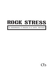 Rock Stress '03: Proceedings of the Third International Symposium on Rock Stress,  Kumamoto, Japan, 4-6 November 2003 book cover