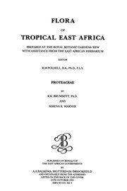 Flora of Tropical East Africa - Proteaceae (1993) book cover