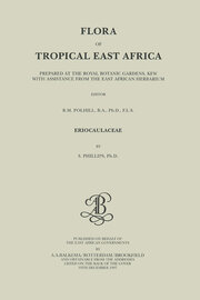 Flora of Tropical East Africa - Eriocaulaceae (1997) book cover