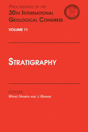 Stratigraphy: Proceedings of the 30th International Geological Congress, Volume 11 book cover