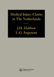 Medical Injury Claims in the Netherlands 1980-1990 book cover