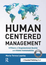 Human Centered Management: 5 Pillars of Organizational Quality and Global Sustainability book cover