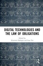 Digital Technologies and the Law of Obligations book cover