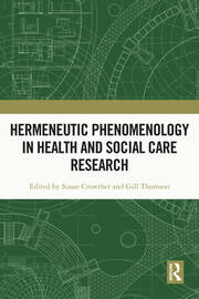 Hermeneutic Phenomenology in Health and Social Care Research book cover