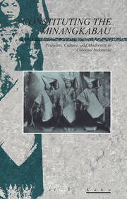 Constituting the Minangkabau book cover