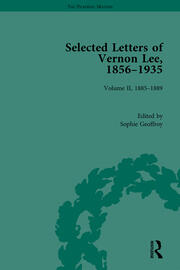 Selected Letters of Vernon Lee, 1856–1935: Volume II - 1885-1889 book cover