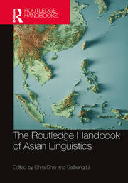 The Routledge Handbook of Asian Linguistics book cover