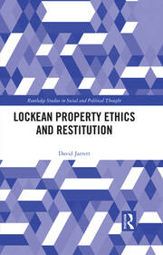 Lockean Property Ethics and Restitution book cover