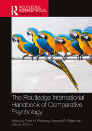 The Routledge International Handbook of Comparative Psychology book cover