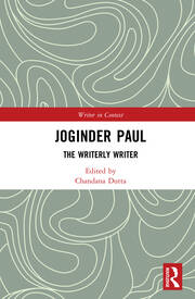 Joginder Paul: The Writerly Writer book cover