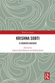 Krishna Sobti: A Counter Archive book cover