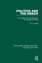 Politics and the Bench: The Judges and the Origins of the English Civil War book cover